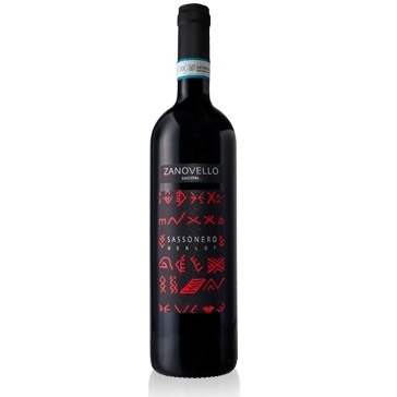 Merlot Sassonero Ca' Lustra 2019