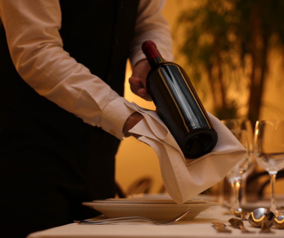 What to say when presenting a bottle of wine?