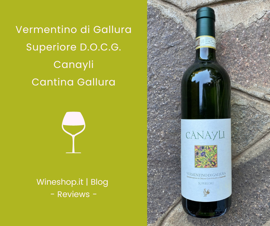 Vermentino Di Gallura Superiore D O C G Canayli Cantina Gallura Blog 
