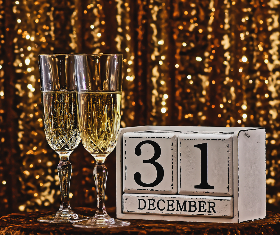 What should you say during the New Year's toast?