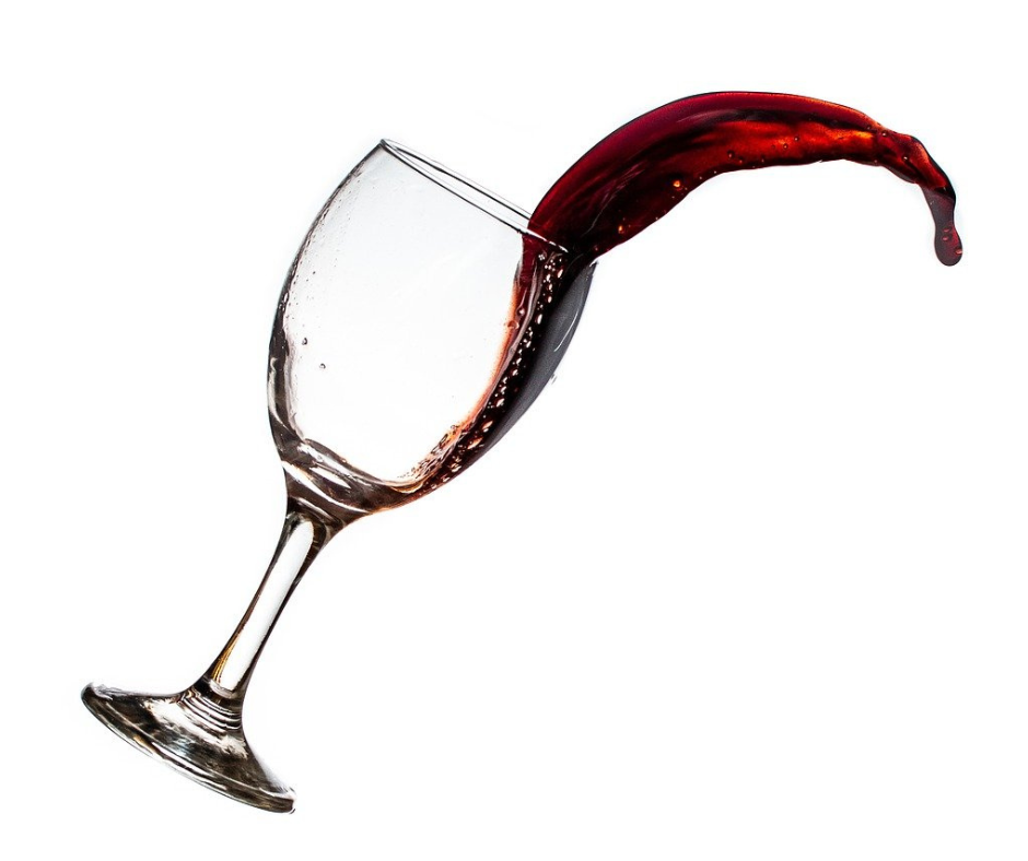 What to do when you spill a glass of wine at the table