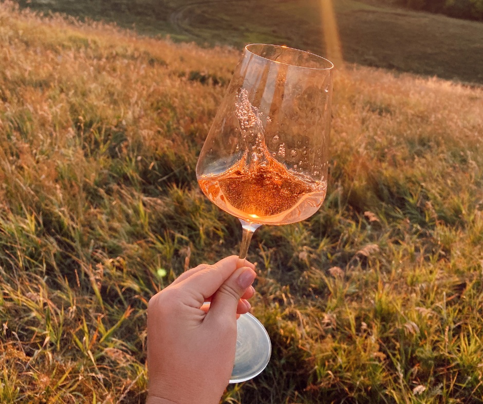 How to properly hold a wine glass by the stem