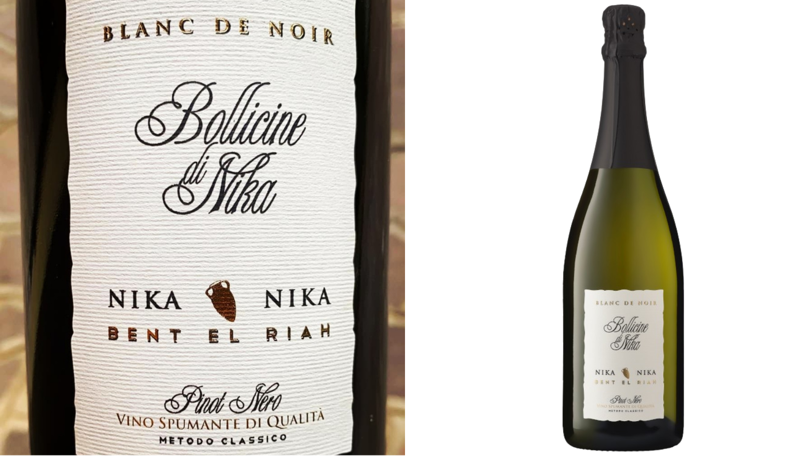 What is a Blanc de Noir sparkling wine?