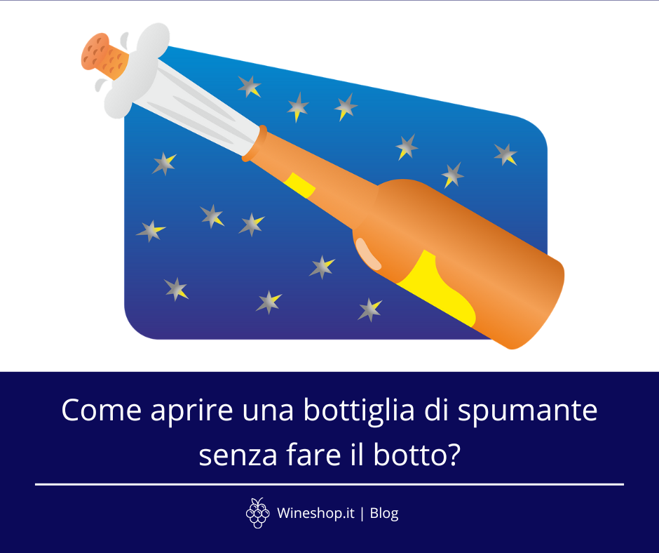 Come aprire una bottiglia di spumante senza fare il botto?