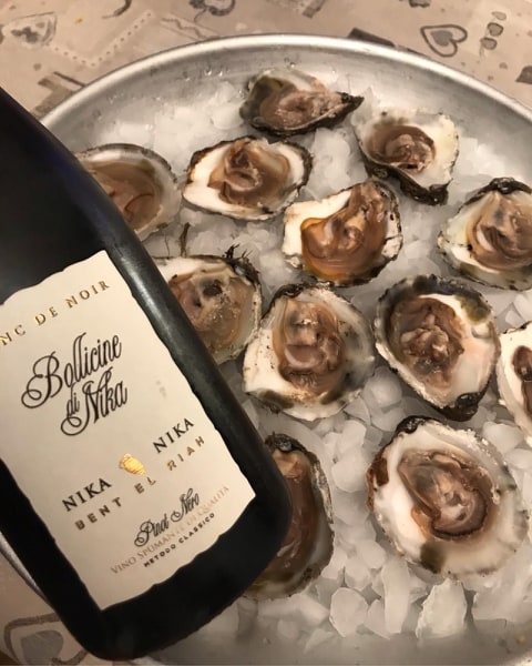 Abbinamento vino e ostriche