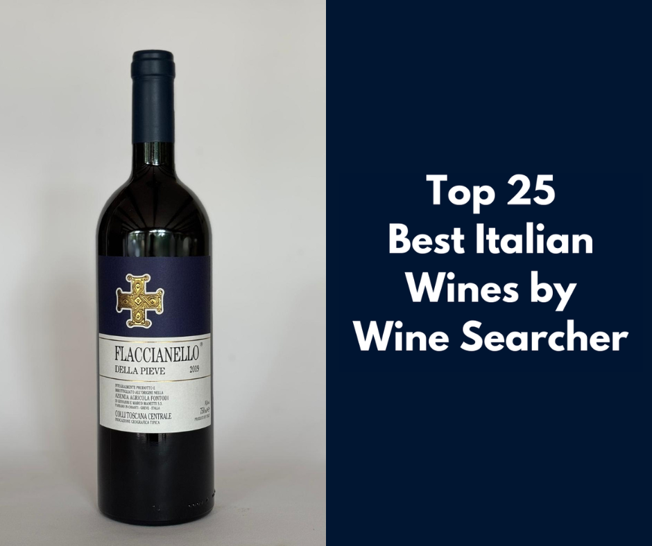 Notizie sul vino: il Flaccianello della Pieve Fontodi tra i 25 migliori vini italiani secondo Wine-Searcher