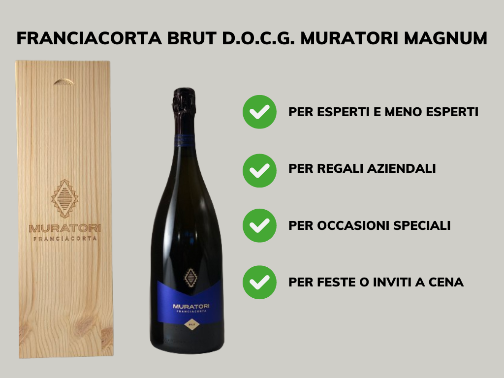 Franciacorta D.O.C.G. Brut Fratelli Muratori Magnum