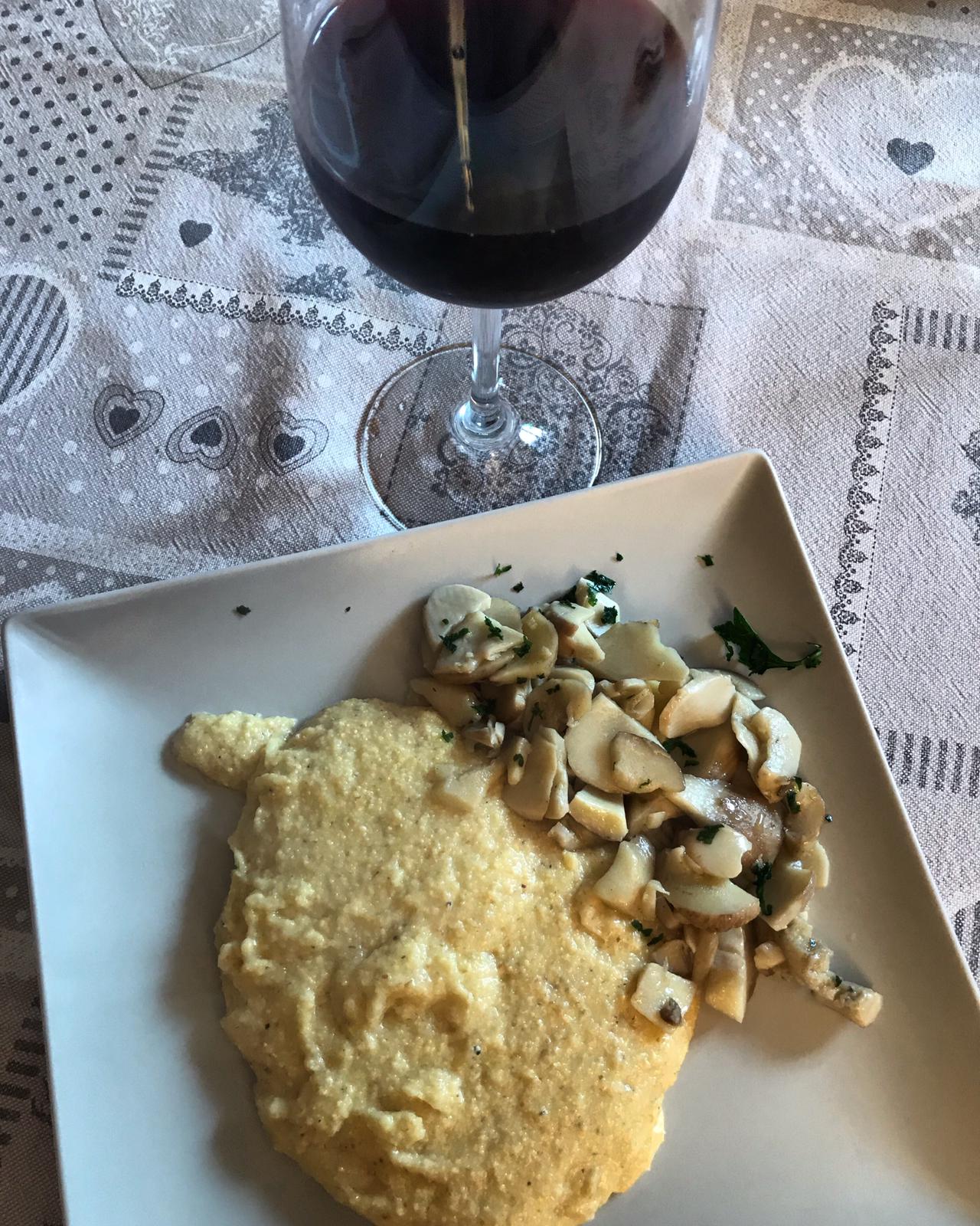 Abbinamento Vino e Polenta Taragna