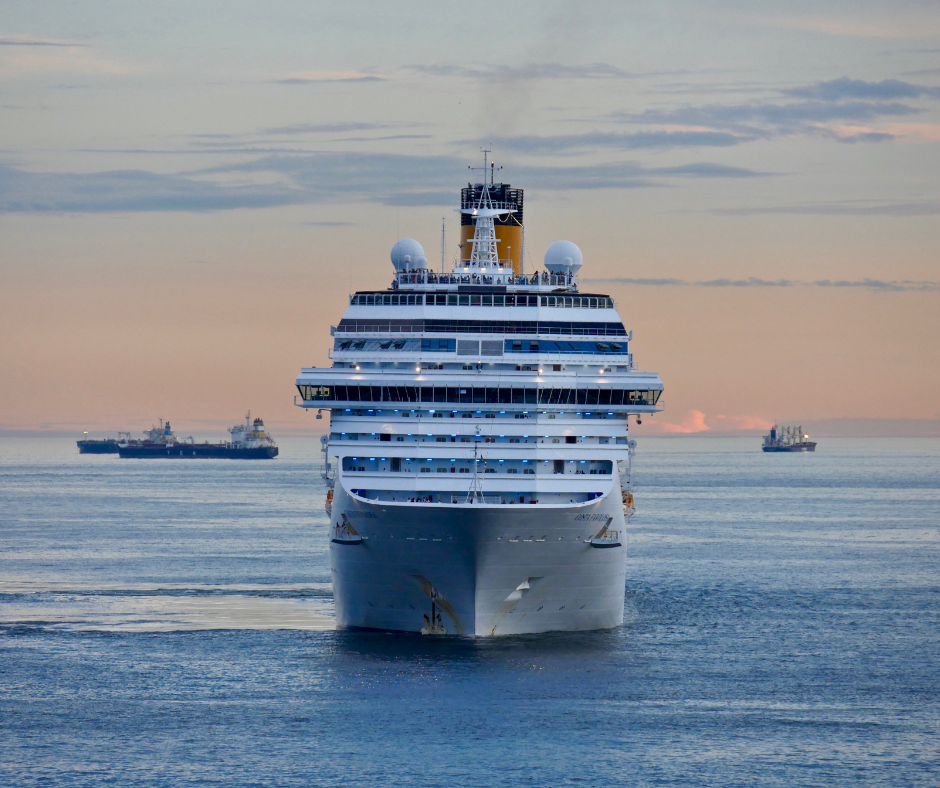Why is a bottle of wine smashed on the ship for its launching?