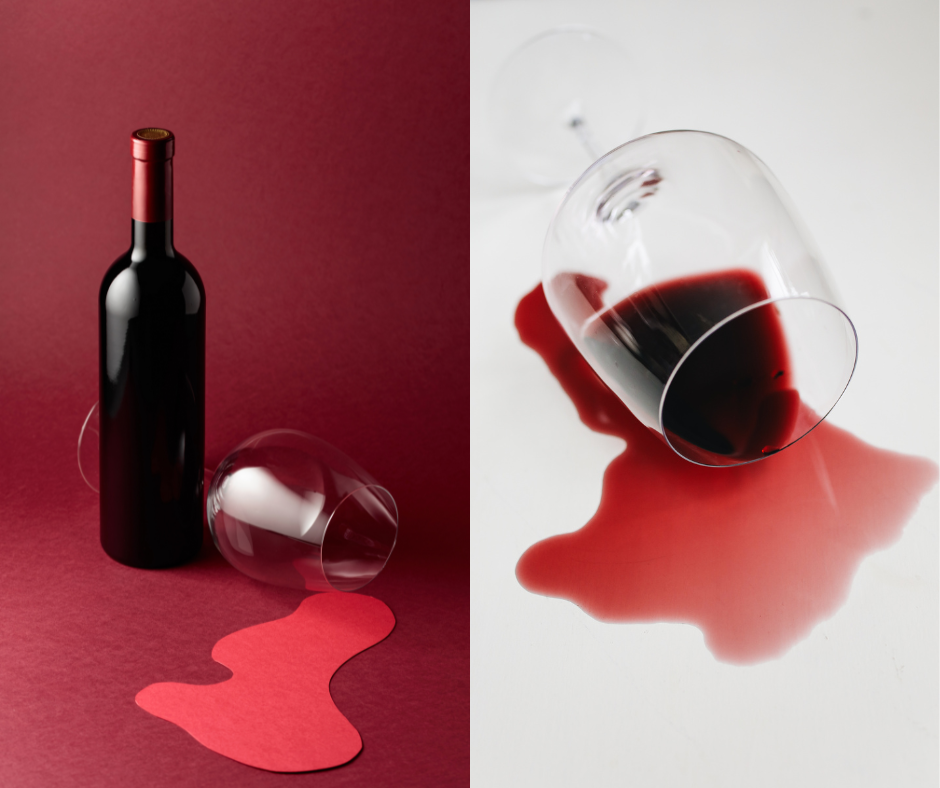 Rovesciare il vino porta fortuna?
