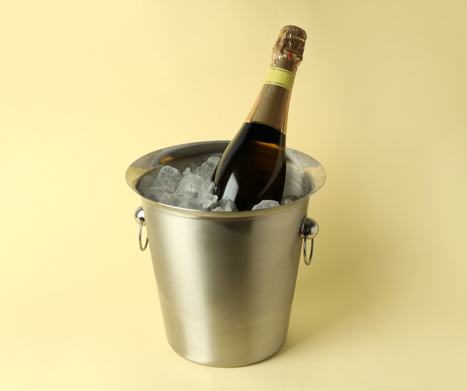 Why do you NOT use a corkscrew to open a bottle of sparkling wine?